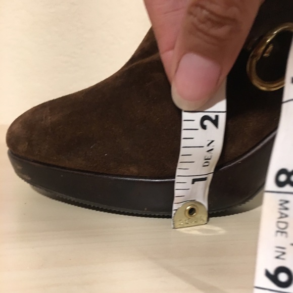 Coach suede clogs size 9 1/2 - Picture 7 of 7